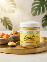 Load image into Gallery viewer, SUNLIT—BODY CREAM W/PAPAYA/ TURMERIC/ NIACINAMIDE