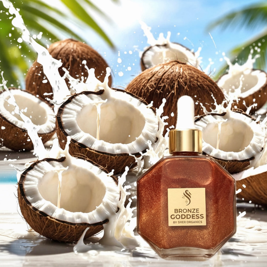 Bronze Goddess Shimmering Body Oil